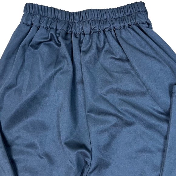 Women Dress Pants Size XS P Black High Rise Elastic Waist Leg Straight Stretch - Picture 7 of 9